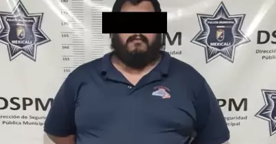 Arrestan a hombre en Mexicali por intentar sobornar a polic�as tras ser sorprend
