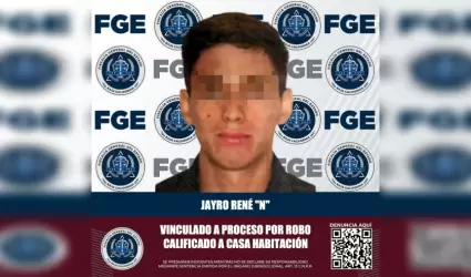 Sujeto por robo calificado a casa habitaci�n