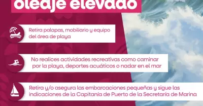 Cierran puerto de San Felipe ante efectos del frente fr�o n�mero 7