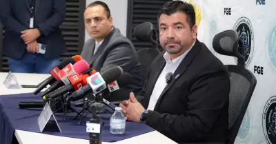 Titular de la Fiscal�a Especializada en delitos Contra la Vida, Miguel �ngel Gax