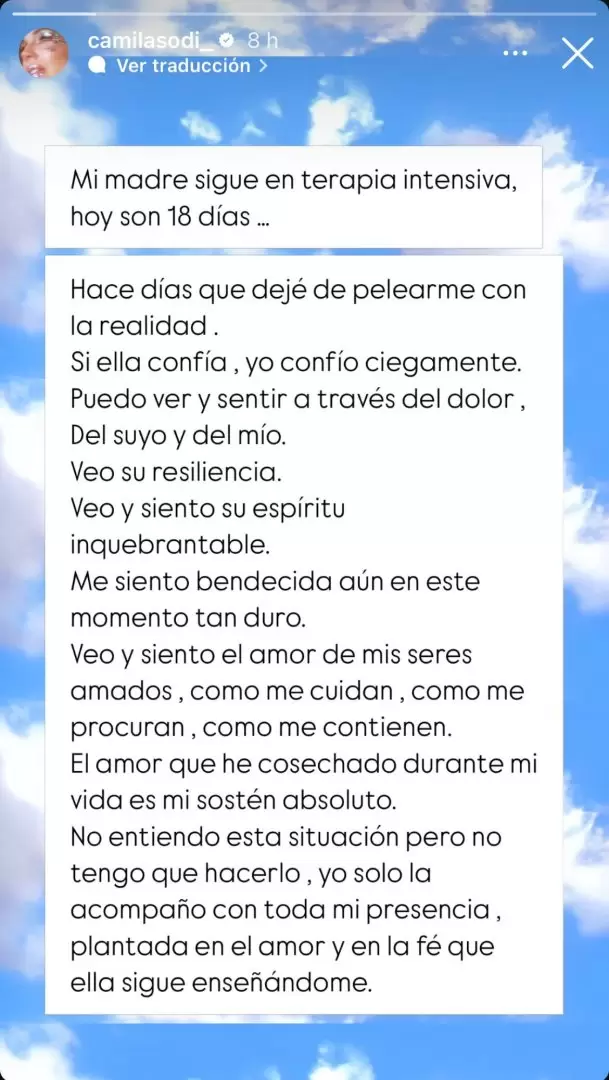 Publicaci�n de Camila Sodi