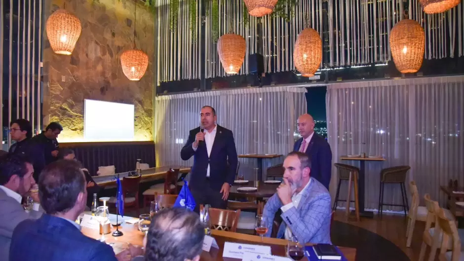 Escucha membres�a de Coparmex Tijuana propuestas de candidato a presidencia nacional del organismo