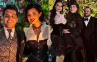 �ngela Aguilar asiste a la fiesta de la mam� de Christian Nodal