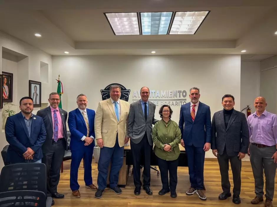 Presidenta Roc�o Adame Mu�oz y C�nsul General de Estados Unidos