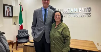 Presidenta Roc�o Adame Mu�oz y C�nsul General de Estados Unidos