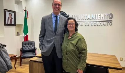 Presidenta Roc�o Adame Mu�oz y C�nsul General de Estados Unidos