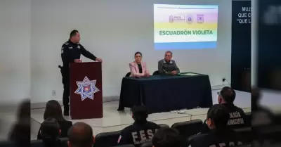 Elementos de la Polic�a Municipal se preparan para formar parte del "Escuadr�n V