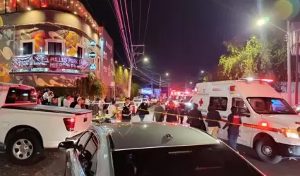 Ataque en bar Los Cantaritos, en Quer�taro