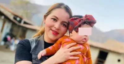 Alejandra Rivas y su beb�