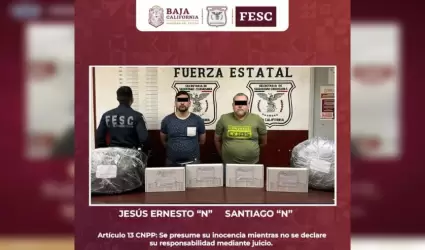 FESC y Sedena aseguran a hombres en posesi�n de armas y m�s de 15 kg de marihuan