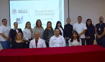 Se instala comit� de acci�n comunitaria en el Hospital Materno Infantil de Mexic