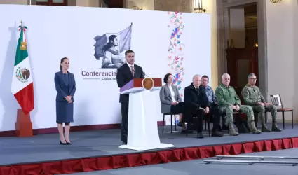 Omar Garc�a Harfuch, secretario de Seguridad y Protecci�n Ciudadana.