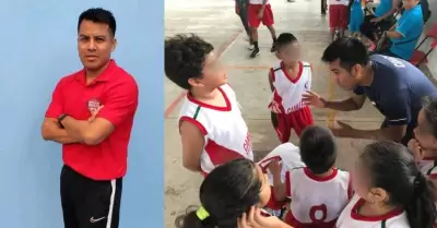 Rigoberto Mart�nez Sandoval, entrenador deportivo