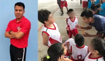 Rigoberto Mart�nez Sandoval, entrenador deportivo