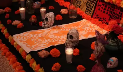 Exposici�n "Memorias de mi infancia: celebraci�n de D�a de Muertos" en CEART Ros