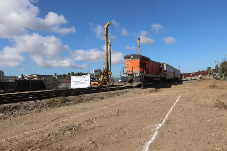 Inician obras y operaci�n de aduana de exportaci�n ferroviaria por Tijuana