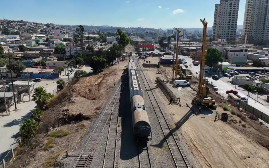 Inician obras y operaci�n de aduana de exportaci�n ferroviaria por Tijuana