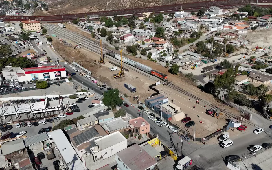 Inician obras y operaci�n de aduana de exportaci�n ferroviaria por Tijuana