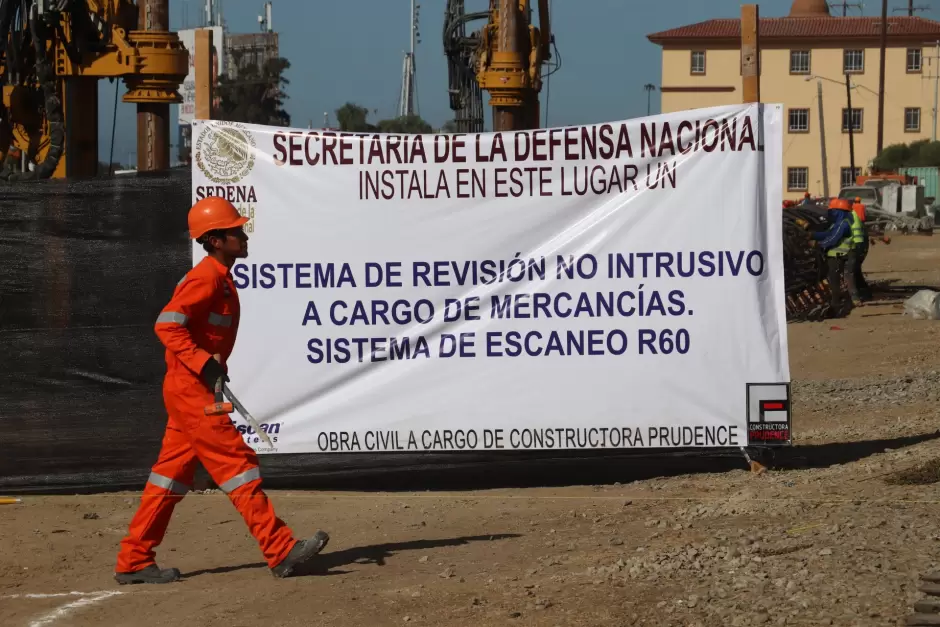 Inician obras y operaci�n de aduana de exportaci�n ferroviaria por Tijuana