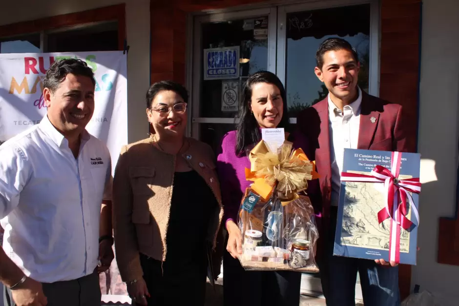 Fortalece Rom�n Cota coordinaci�n con estado y federaci�n para promover Tecate
