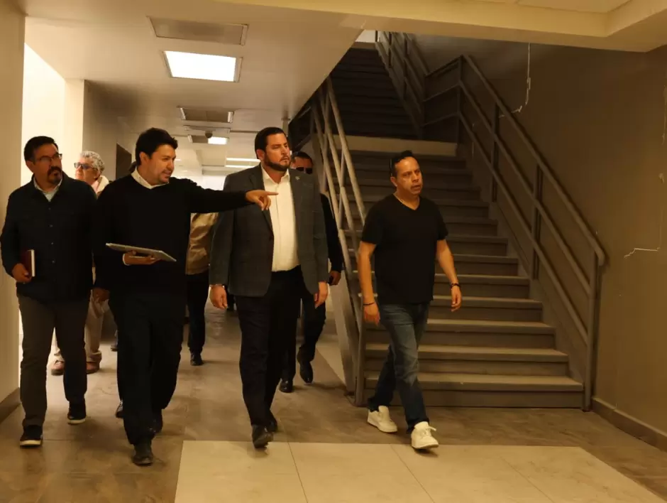Recorre alcalde Ismael Burgue�o zona donde se instalar� la Universidad Rosario Castellanos