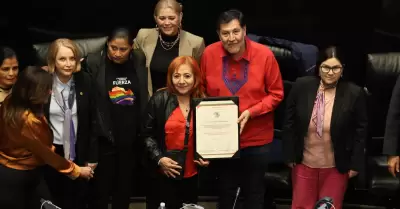 Morena, PT y PVEM en el Senado impusieron la reelecci�n de Rosario Piedra Ibarra
