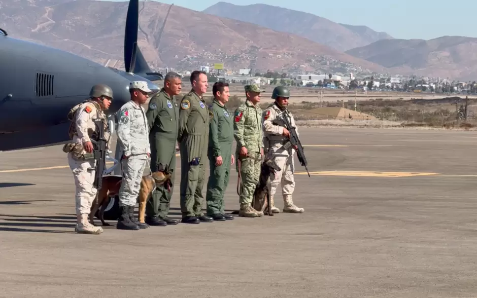 Fuerza A�rea Mexicana y la Fuerza A�rea de Estados Unidos