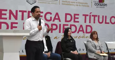 Entrega de t�tulos de propiedad