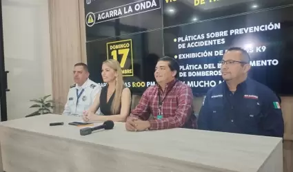Habr� pl�ticas sobre seguridad y prevenci�n de accidentes en la V�activa