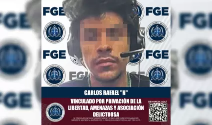 Vinculaci�n a proceso para un hombre por los delitos de privaci�n ilegal de la l