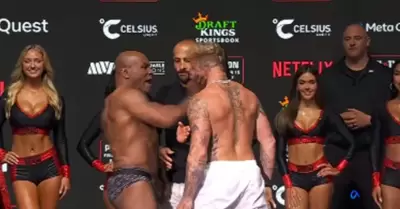 Mike Tyson golpe� a Jake Paul