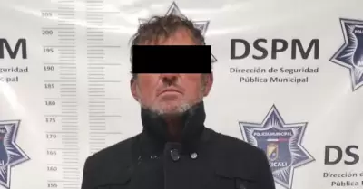 Detienen a hombre con arma prohibida y orden de aprehensi�n activa por robo