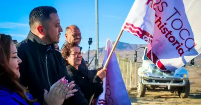 Alcaldesa Roc�o Adame Mu�oz inicia obras de mejoramiento en vialidades de Primo 