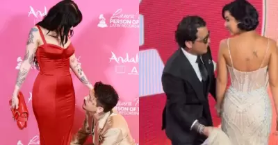 Christian Nodal, �ngela Aguilar y Cazzu
