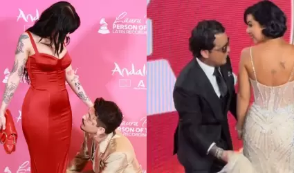 Christian Nodal, �ngela Aguilar y Cazzu