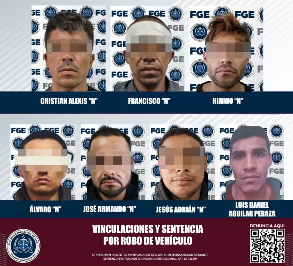 Desarticulan banda criminal dedicada al robo de veh�culos
