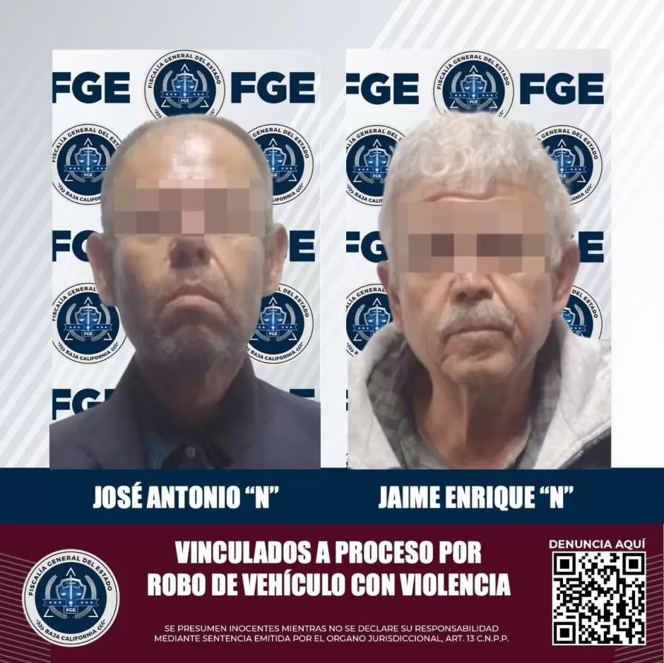 Vinculan a proceso a dos individuos acusados de robo de veh�culo