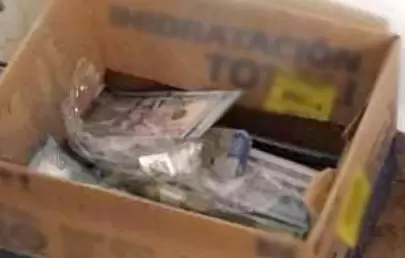 Cateo en inmueble y asegura m�s de 286 mil d�lares y 885 mil pesos, ambos falsos