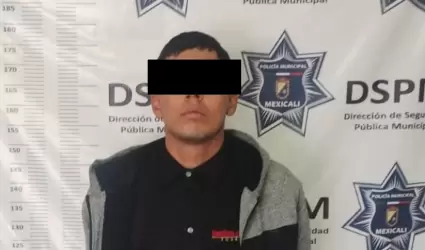 Detienen a hombre por robo con violencia y da�os a unidad policial tras persecuc