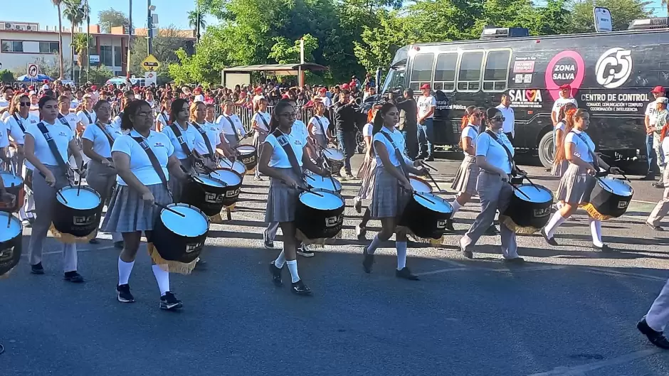 Desfile conmemorativo del aniversario de la Revoluci�n Mexicana