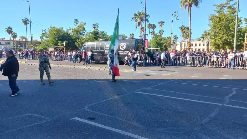 Desfile conmemorativo del aniversario de la Revoluci�n Mexicana