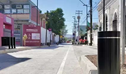 Modernizaci�n de calles en el centro de Hermosillo