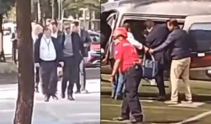 Traslado en helic�ptero de Ricardo Monreal