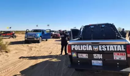 Rescatan a participantes en traves�a extraviados en el Desierto de Altar