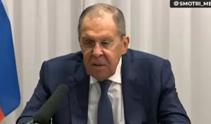 Sergu�i Lavrov, ministro de Exteriores ruso.