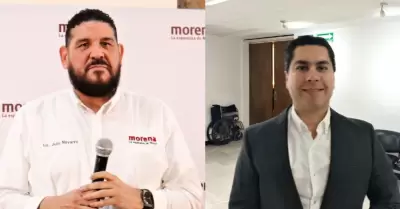 Diputados Julio C�sar Navarro y Emeterio Ochoa