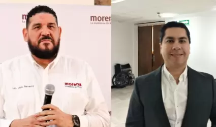 Diputados Julio C�sar Navarro y Emeterio Ochoa