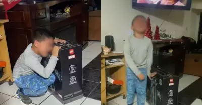 Ni�o compra juguete sin permiso