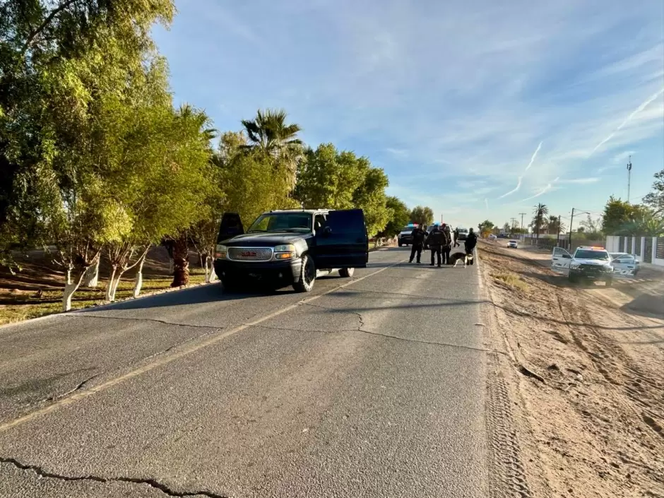 Polic�a Municipal de Mexicali frustra secuestro de migrantes