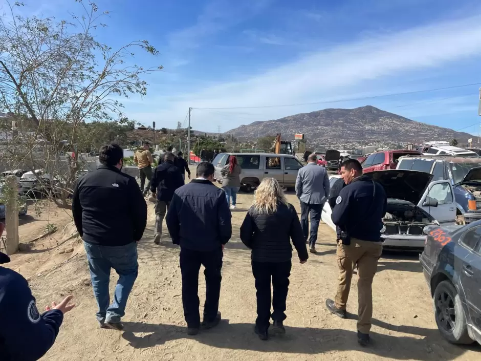 Realizan operativo conjunto en chatarrer�as
